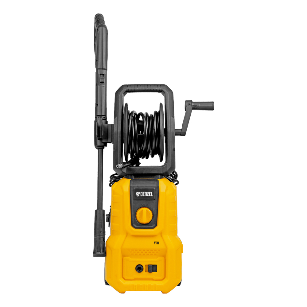 Моечная машина высокого давления R-170D, 1800 Вт, 170 бар, 380 л/ч, с барабаном// Denzel