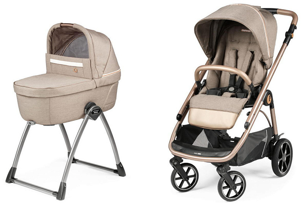 Коляска 3 в 1 Peg Perego Veloce Belvedere Lounge Mon Amour