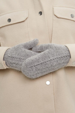 Варежки В028-03 серый