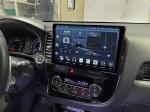 Магнитола для Mitsubishi Outlander 3 2012-2022 (левый руль) - FarCar BM10-2K-7163 монитор 10.36" 2K QLED на Android 14, Быстрая, CarPlay, 4G SIM-слот