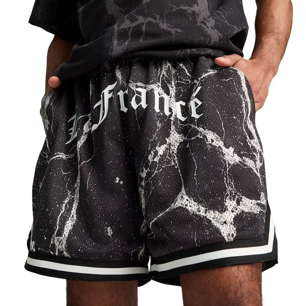 Шорты Puma Hoops x LaFrance Written in Chrome Basketball Shorts Black