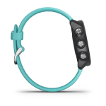 Часы Garmin Forerunner 245 Music черный с бирюзовым ремешком, 010-02120-32