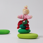 Вальдорфская кукла "Девочка со светлыми волосами", 13 см