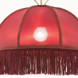 Citilux Базель CL407113 Подвесной светильник с красным абажуром