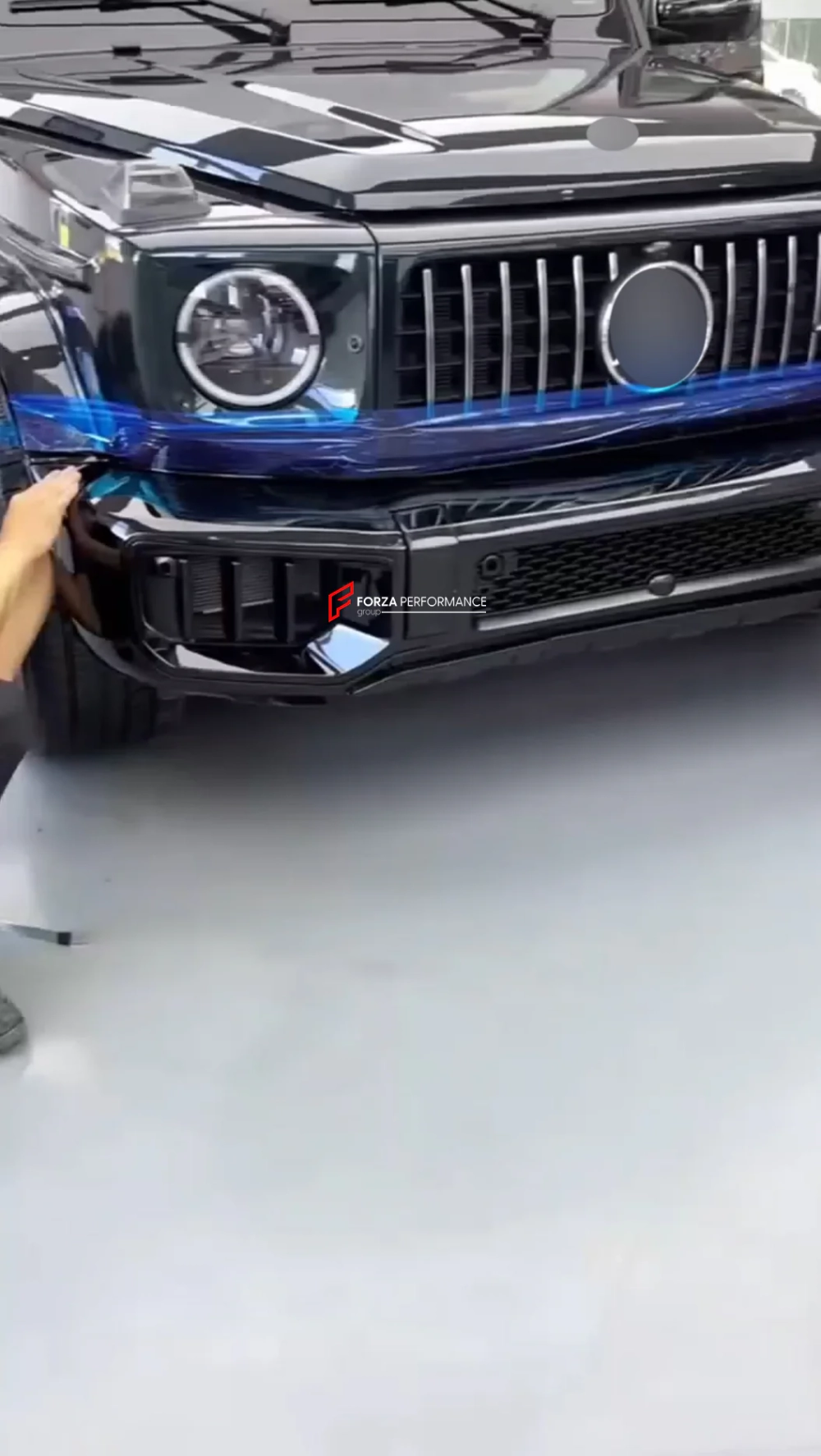 Обвес переделка для Mercedes-Benz G-Class W464 2018-2024 в W465 G63 AMG 2025 Мерседес Гелик гелентваген