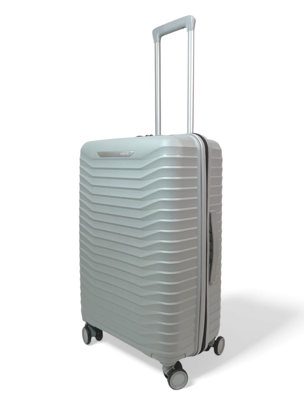 Средний чемодан Bon-Voyage PP Three, Серебристый, M