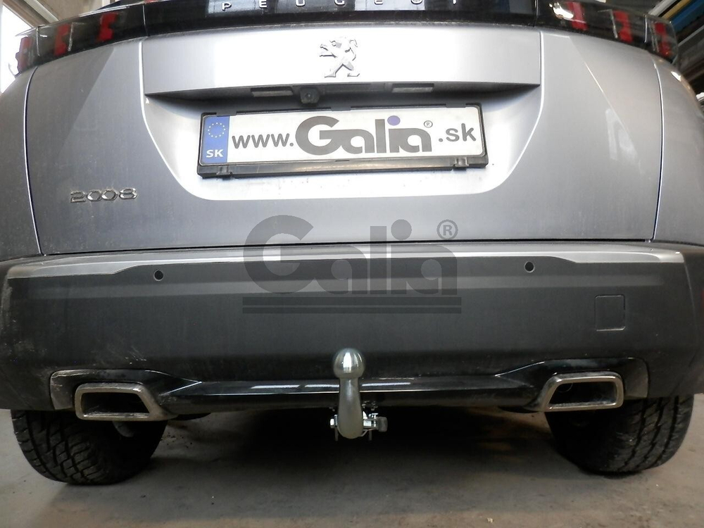 Фаркоп оцинкованный Galia P048C для PEUGEOT 2008 2019-(паспорт и сертификат в комплекте)(без электрики)