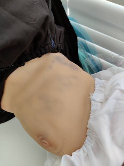 Уценка Кукла Реборн виниловая 55см в пакете (FA-380)