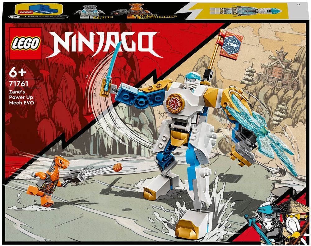 Конструктор LEGO NINJAGO 71761 Могучий робот ЭВО Зейна