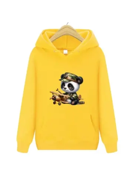 Термотрансфер "Панда с самолетом",наклейка на одежду20х20