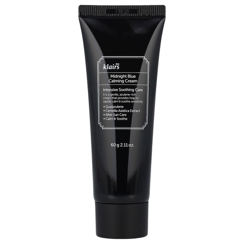 Dear, Klairs, Midnight Blue, успокаивающий крем, 60 г (2,11 унции)