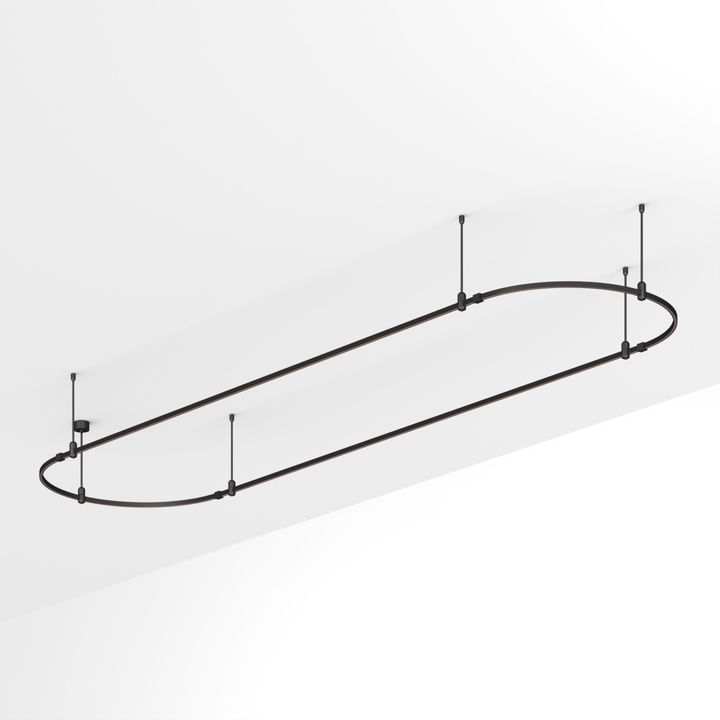 Шинопровод подвесной Arlight Art-Apriori-Oval-Rod-400-4000X1000 048512