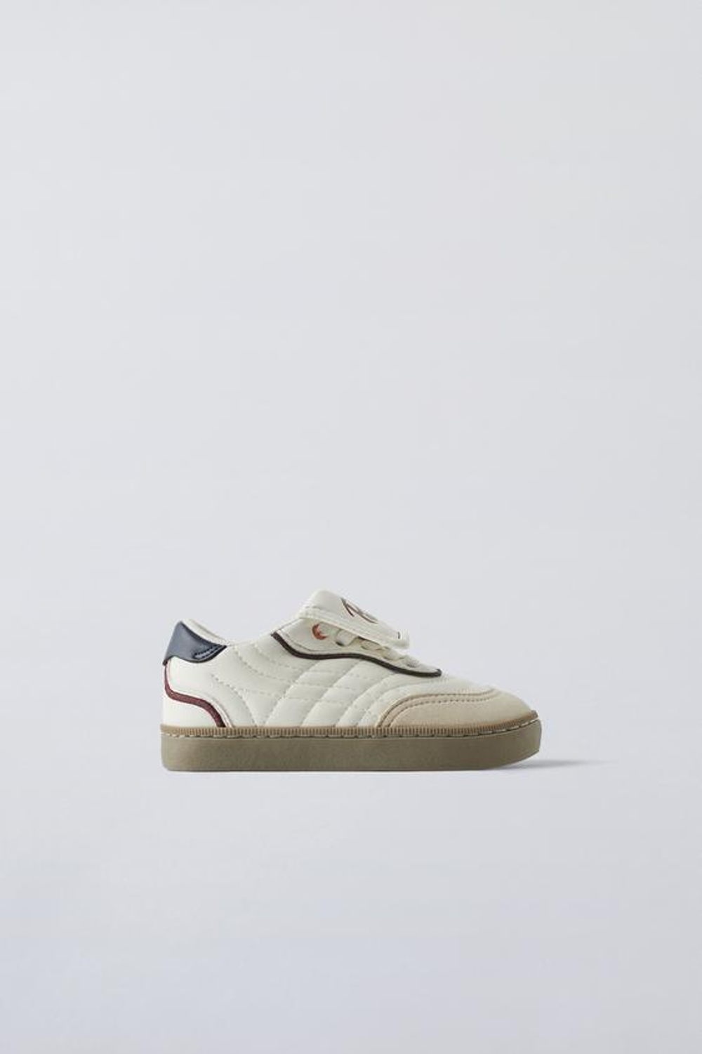 ZARA КРОССОВКИ В СТИЛЕ РЕТРО С ПРИНТОМ PEANUTS™, БЕЛЫЙ