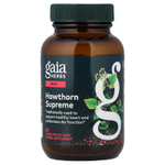 Gaia Herbs, Hawthorn Supreme, 60 веганских капсул Liquid Phyto-Caps®