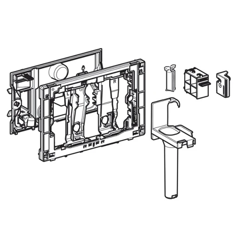 Вставной блок для смывных бачков скрытого монтажа Geberit DuoFresh Stick