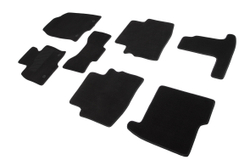 Ворсовые коврики LUX для Mazda CX-9 II 2016-н.в. Seintex.90204