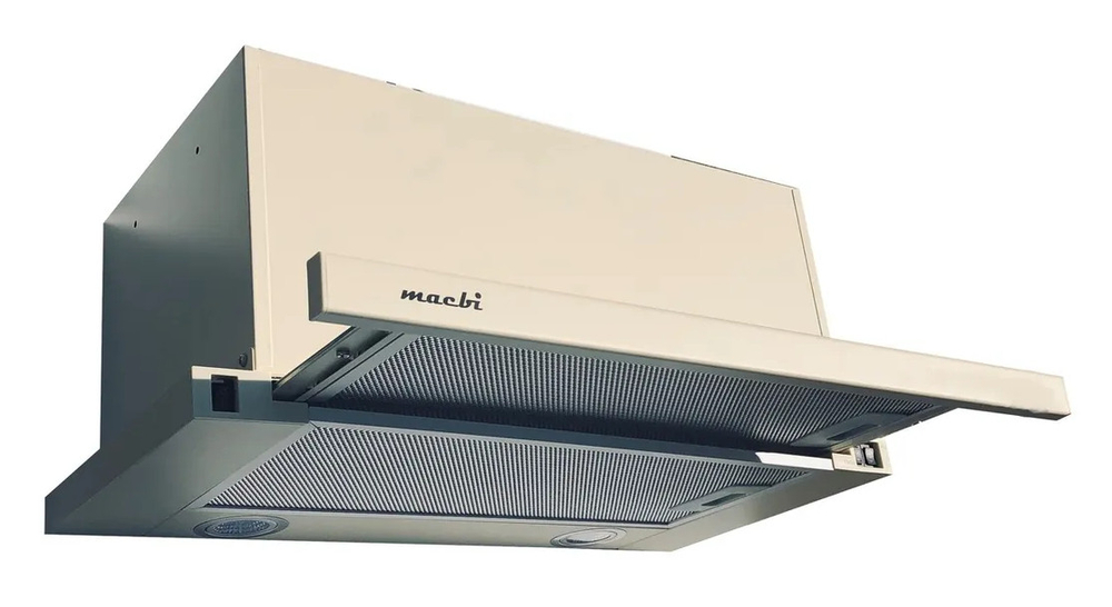 Вытяжка встраиваемая MACBI MT 60-3 60см бежевая 1100 м3