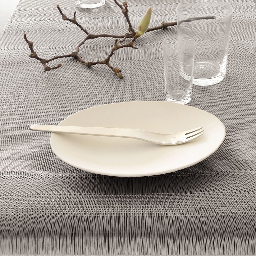 Салфетка подстановочная 36х48 Chilewiсh Tuxedo stripe Silver США детали