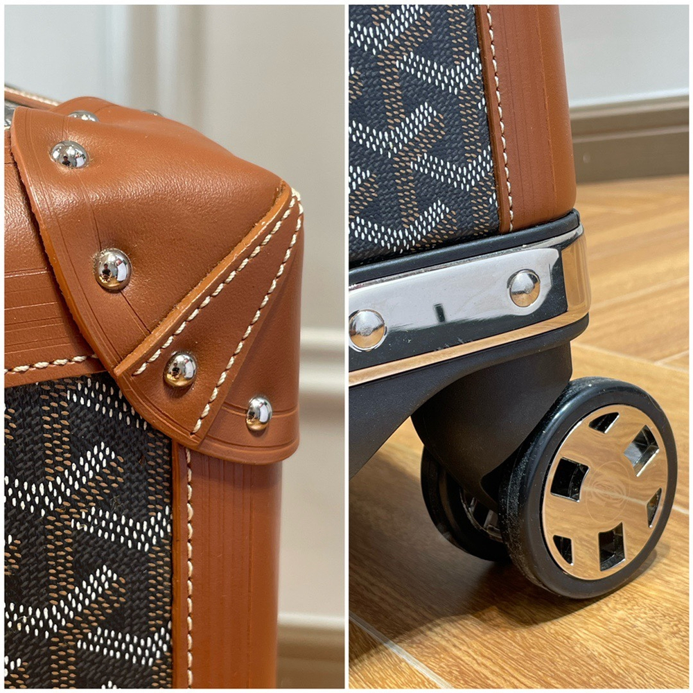 Goyard Bourget PM Trolley Case