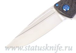 Нож Marfione Custom Closer Carbon Blue Limitedфотография - 2