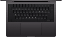 Ноутбук Apple MacBook Pro A3401 M4 Pro 14 core 24Gb SSD1Tb/20 core GPU 14.2" Liquid Retina XDR (3024x1964) macOS black WiFi BT Cam (MX2J3B/A)