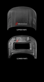 Карбоновый капот для LAND ROVER RANGE ROVER SPORT L461 2022+ Лэнд Ровер Спорт