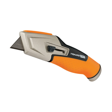 Нож с выдвижным лезвием Fiskars CarbonMax, 177 мм