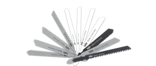 Набор пильных полотен Heller: HCS (дерево) 2,5/3/4 х 75мм; HSS (металл) 1,2/2 х 55мм (5 пр)