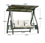 Качели садовые Monarch из алюминия