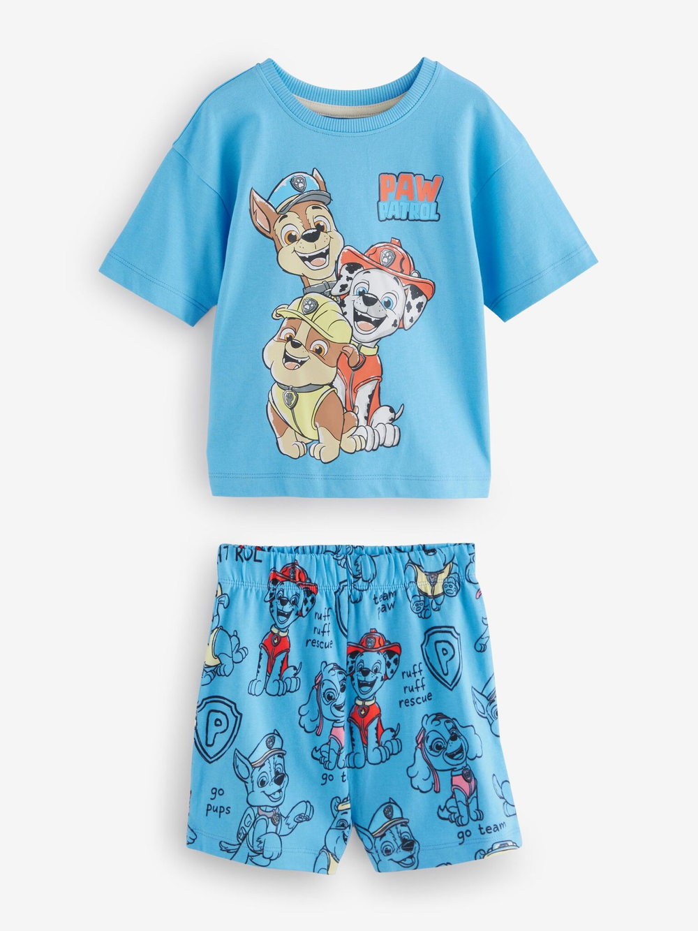 Пижама для мальчика Next AC1-057 3 шт., Красный, Голубой, Бежевый