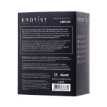 Анальная вибровтулка 8,5см Erotist Toys Arrow