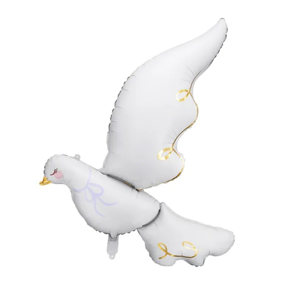 Шар Фольгированный Голубь White (Белый)