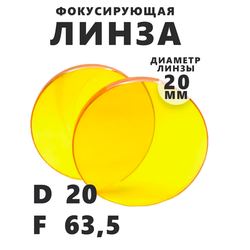 Фокусная линза для D20 F63.5 (CN)