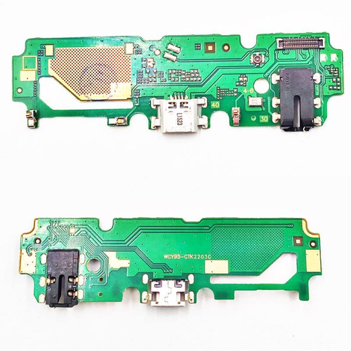 Шлейф для Vivo Y91C/Y93/Y1s на системный разъем/разъем гарнитуры/микрофон