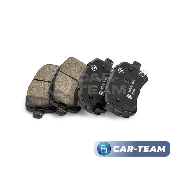 Колодки тормозные задние (керамические) Exeed RX, Jaecoo J8, Chery Tiggo 9 (арт. ZCP-1023)