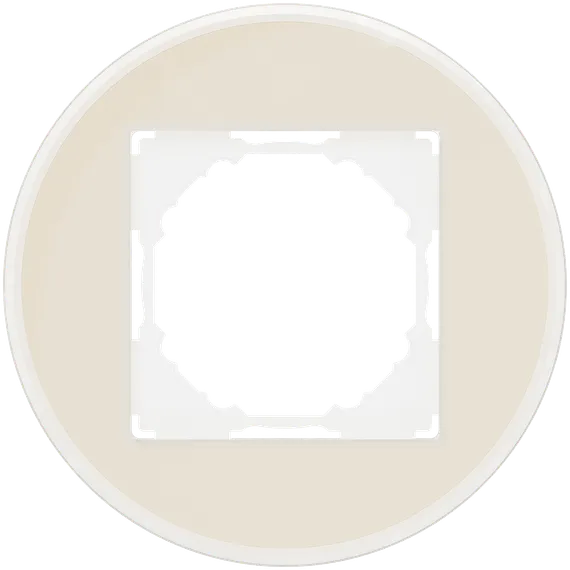 Donel A07 Natural Round Молочное стекло рамка 1-я, серия DB