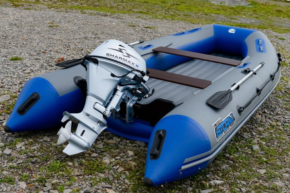4х-тактный лодочный мотор SHARMAX SMF15HS (2024)