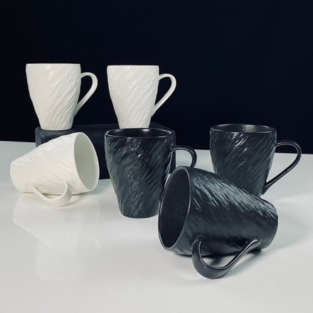 Lenardi 163-043 Набор из 6 кружек 350мл в под.уп.(х8)Фарфор