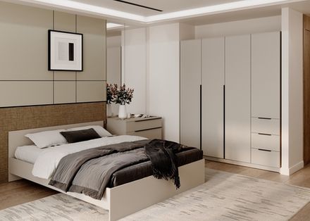 ВЕНТУРО Шкаф 4-х ств.с ящиками ШК-003