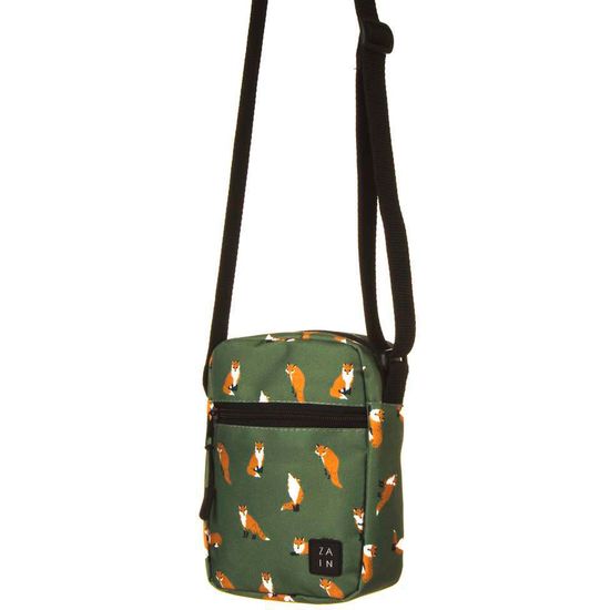 Мини сумка мессенджер ZAIN 219. Лисы