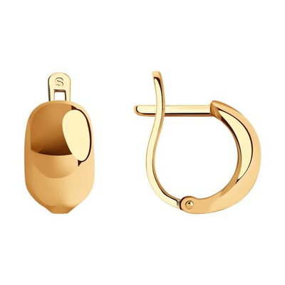 Серьги Au 585 (027717)