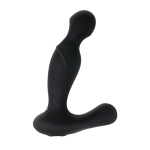 Черный вибростимулятор простаты Adam s Rotating P-spot Massager - 14,2 см