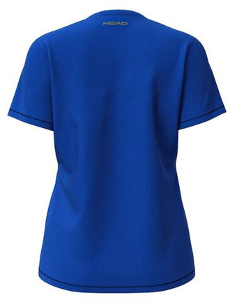 Женская теннисная футболка Head Club Original - royal blue