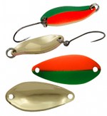 Блесна колеблющаяся для рыбалки на форель окуня голавля LureMax Dotty колебалка