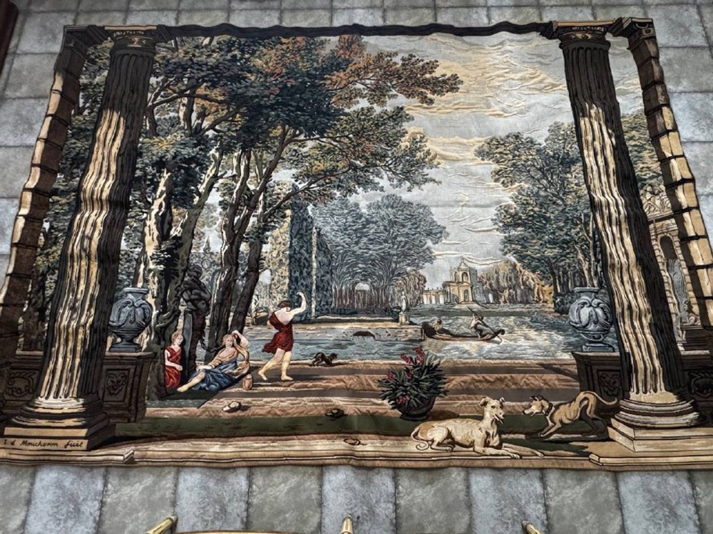 Гобелен по мотивам Исаака де Мушерон