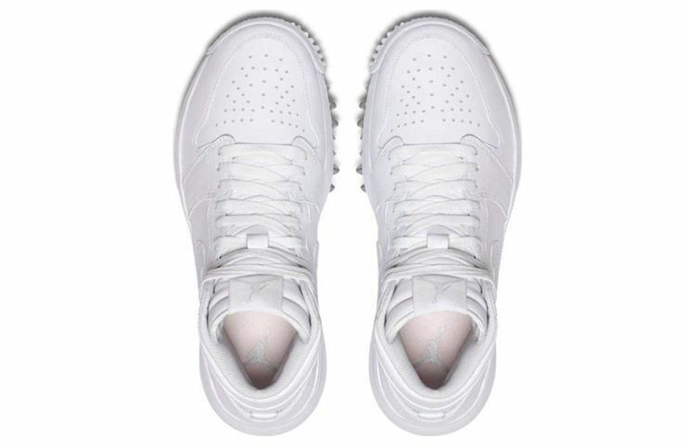 Кроссовки Jordan Air Jordan 1 Retro Golf Cleat White Metallic