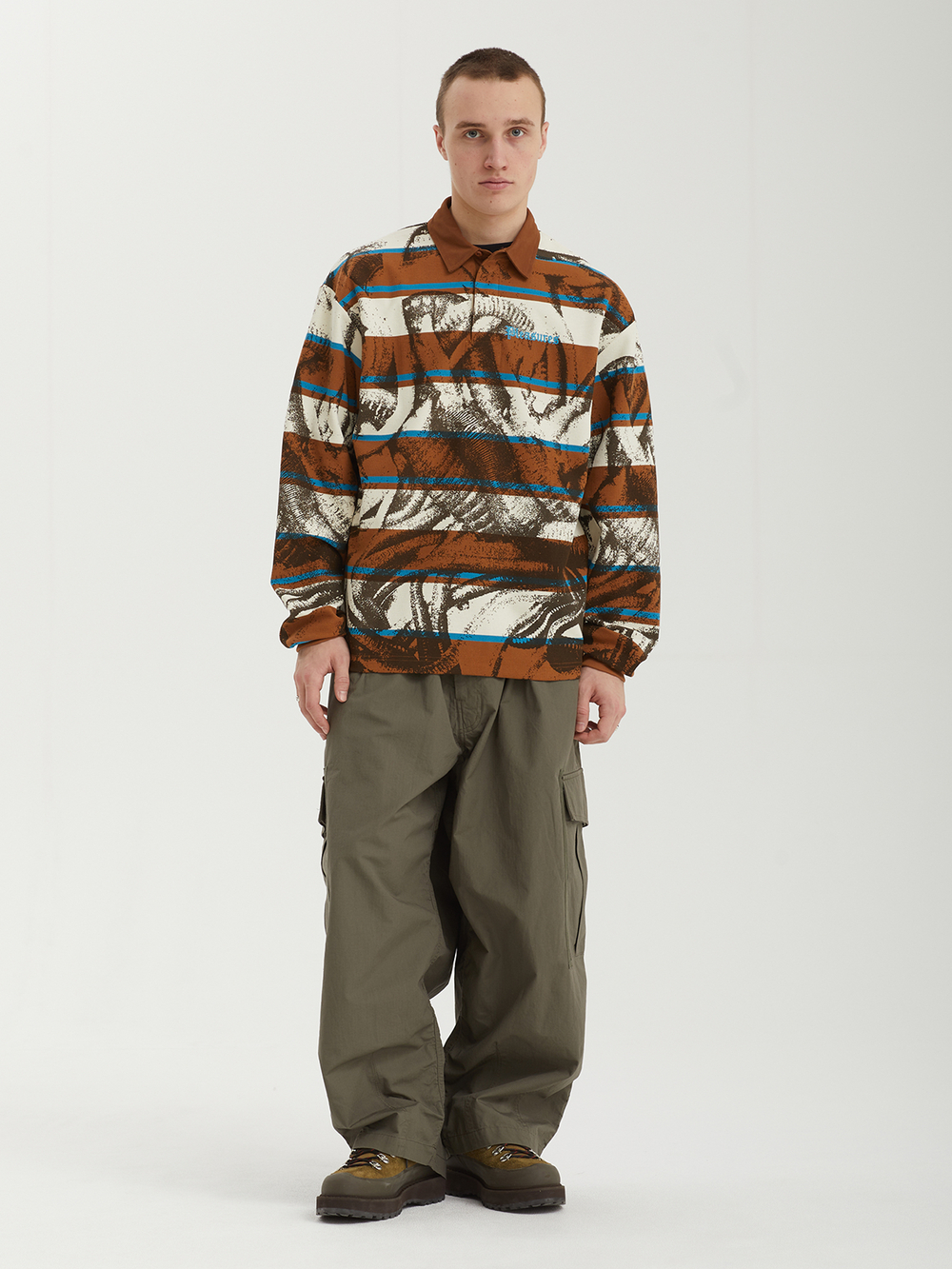 Мужская Рубашка-регби Worms