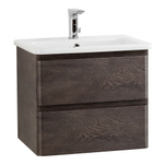 Тумба подвесная с керамической раковиной BelBagno ALBANO-CER-600-2C-SO-RNG