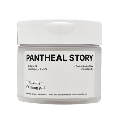 Хлопковые увлажняющие и успокаивающие пэды Pantheal Story Hydrating Calming Pad 60шт