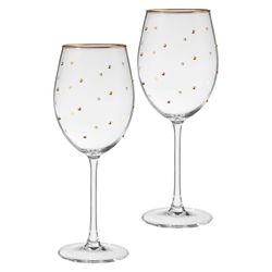 НАБОР БОКАЛОВ ДЛЯ ВИНА "GOLDY" ИЗ 2 ШТ. 540 МЛ